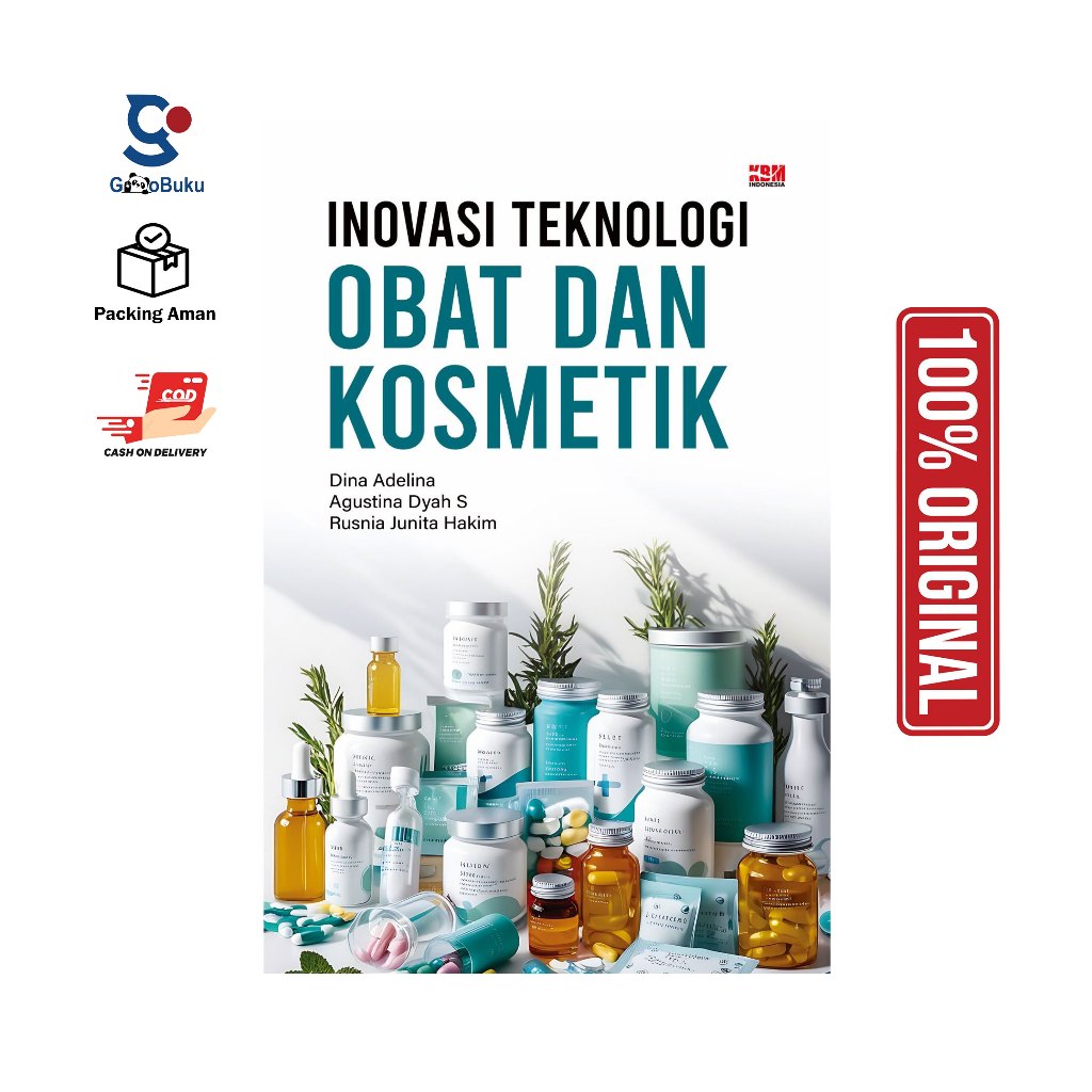 Buku Inovasi Teknologi Obat Dan Kosmetik Formulasi Hingga Digitalisasi (99) by Dina Adelina