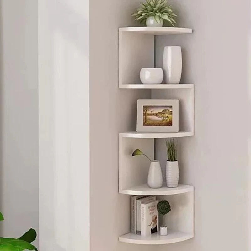Rak Dinding Sudut Rak Sudut dinding tempel ruang tamu Rak ruang tamu rak buku dinding sudut