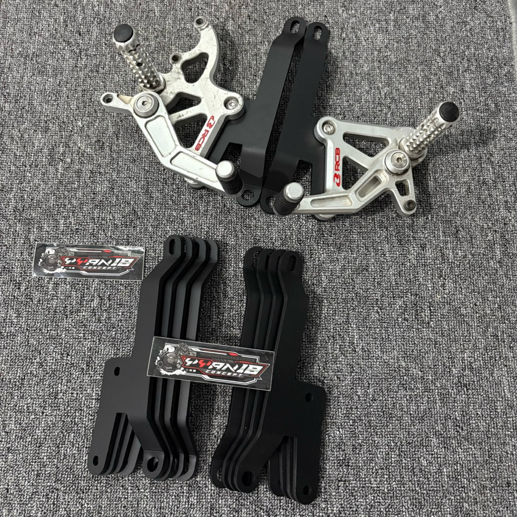 BREKET UB MX KING RCB/AONE/RAPIDO/RC3 prostreet FREE STIKER YYAN