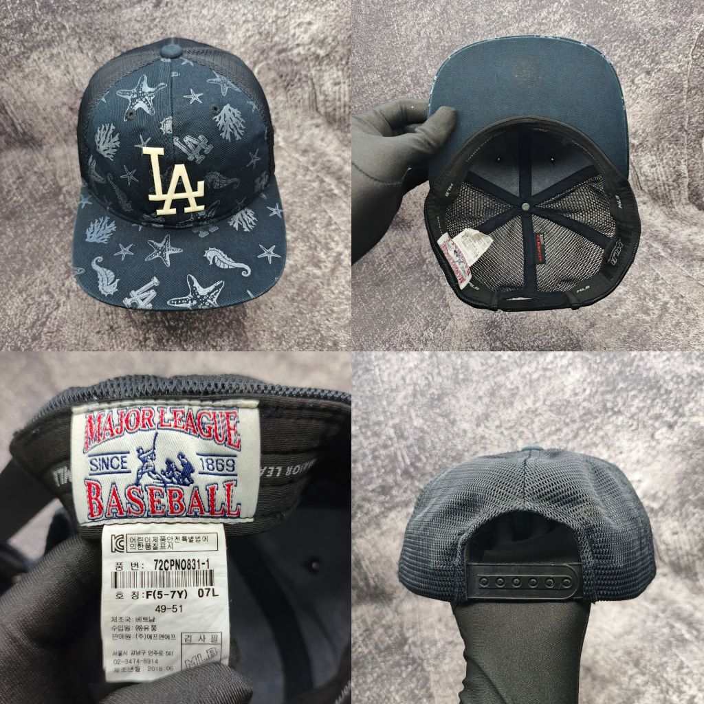 Topi Snapback Anak MLB LA - Original Second