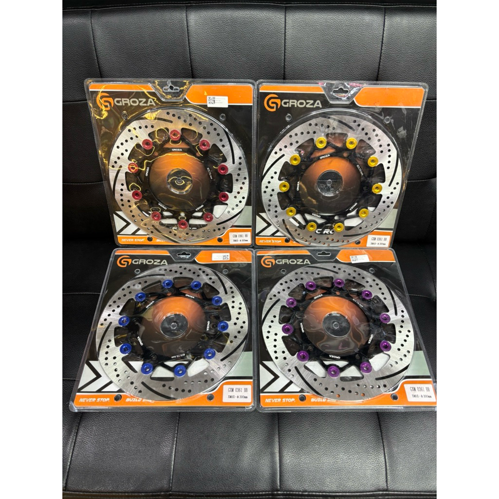 Disk Brake GROZA piringan cakram Floating Depan 300mm yamaha XMAX ORIGINAL