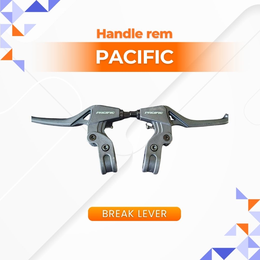 Handle Rem Sepeda Pacific SP-611B – Tuas Rem Depan Belakang Sepeda MTB Lipat BMX