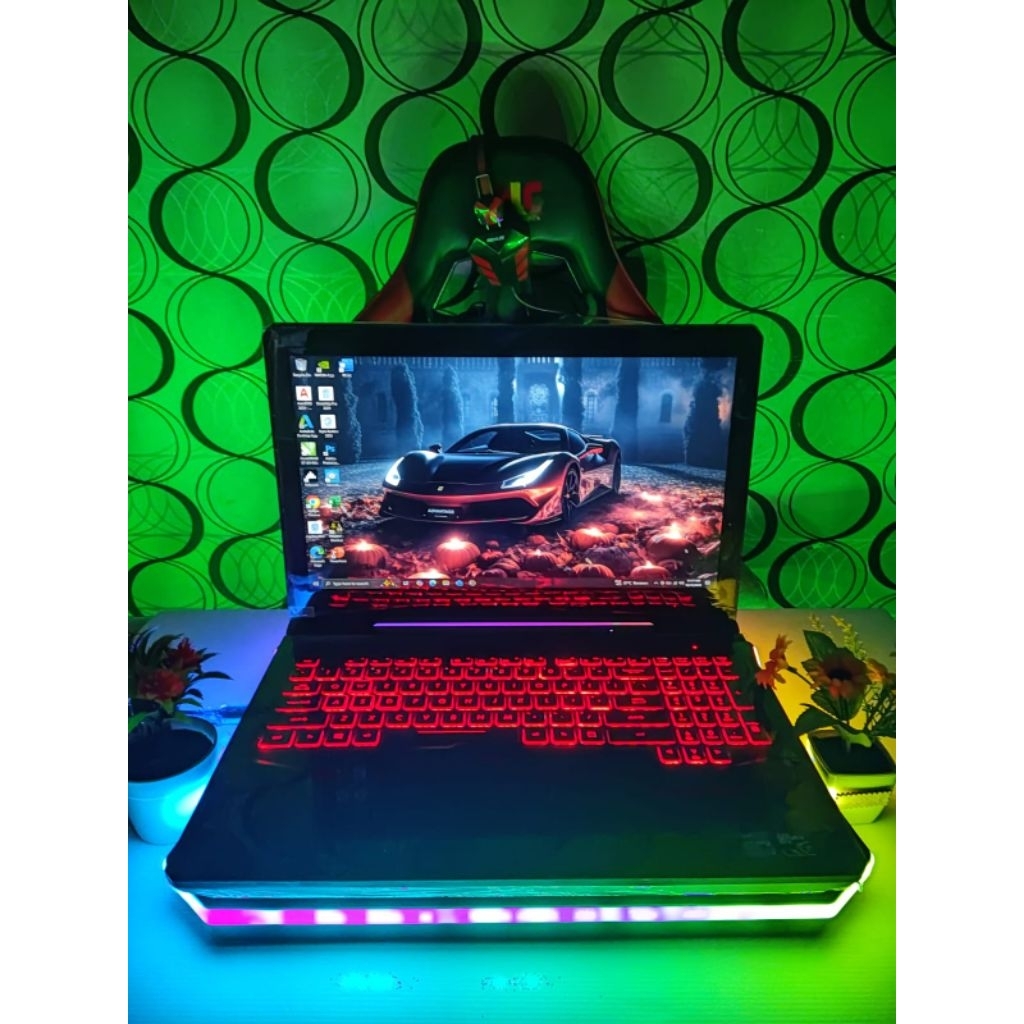 Laptop Gaming ASUS TUF FX504gd Core i7 Ram 16gb ssd+ssd Dual Vga COD