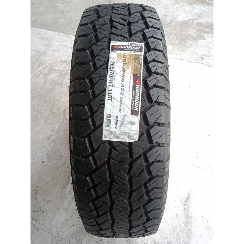 Ban Mobil Pajero Fortuner 265/65 R17 Hankook Dynapro AT2 Xtreme RF12
