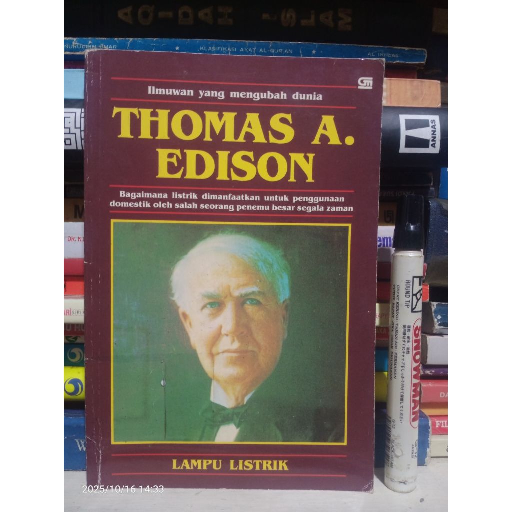 Seri Ilmuwan yang Mengubah Dunia: Thomas A. Edison