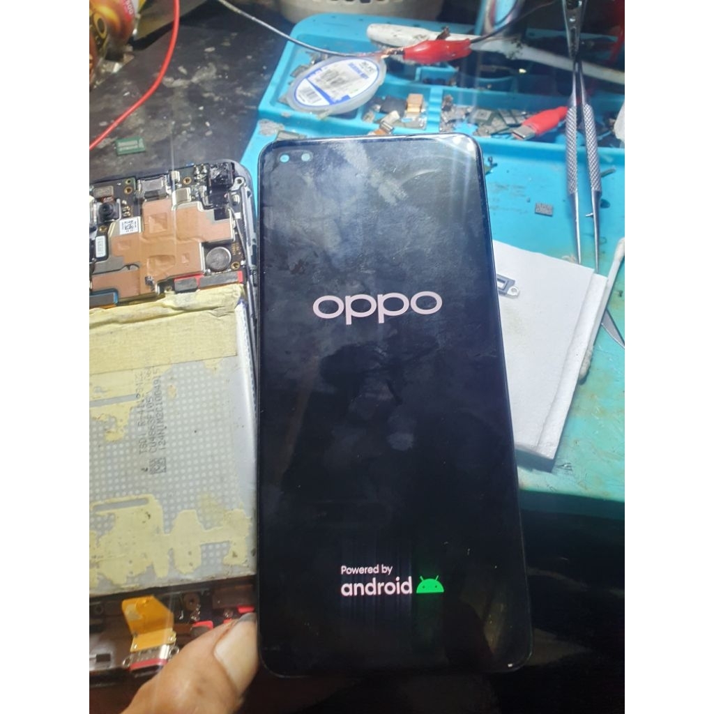 LCD Reno 4F Ori Copotan + Frame