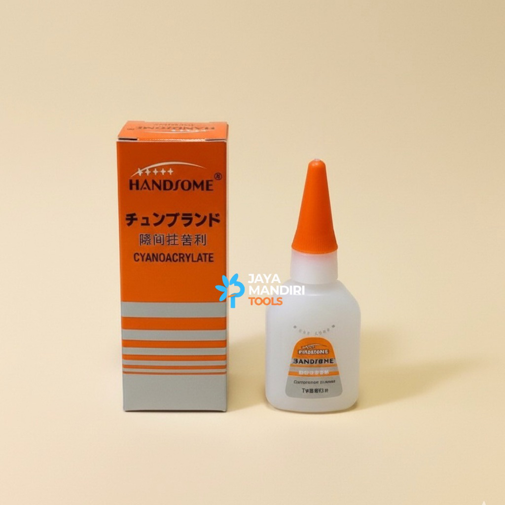 (FREE PIPET) Lem Korea Serbaguna / Perekat Super / Lem Perekat / Lem Cina Serbaguna Handsome