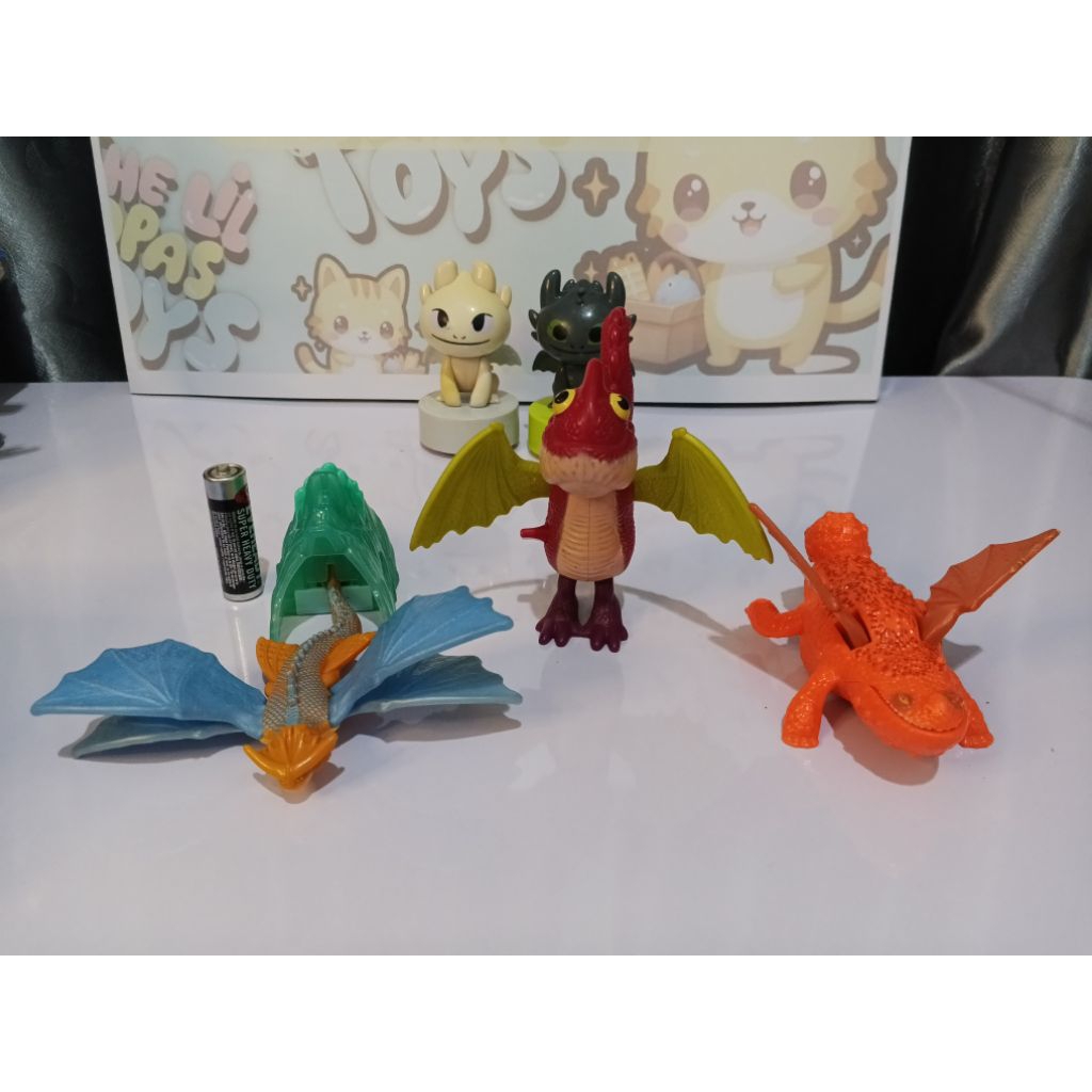 McD Happy Meal How To Train Your Dragon
