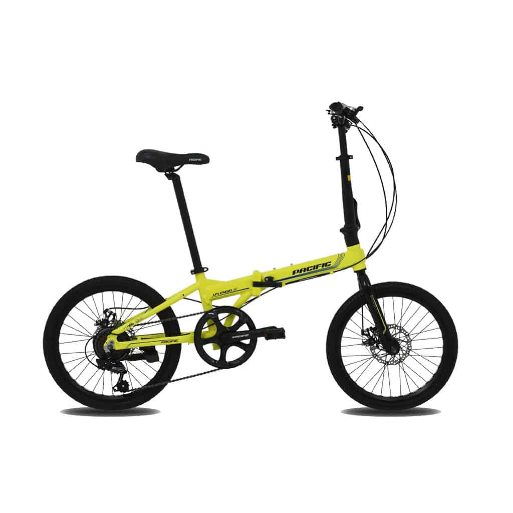 Promo Folding Seli Sepeda Lipat Pacific 16 inch Splendid 1.0 Frame Alloy 8 Speed