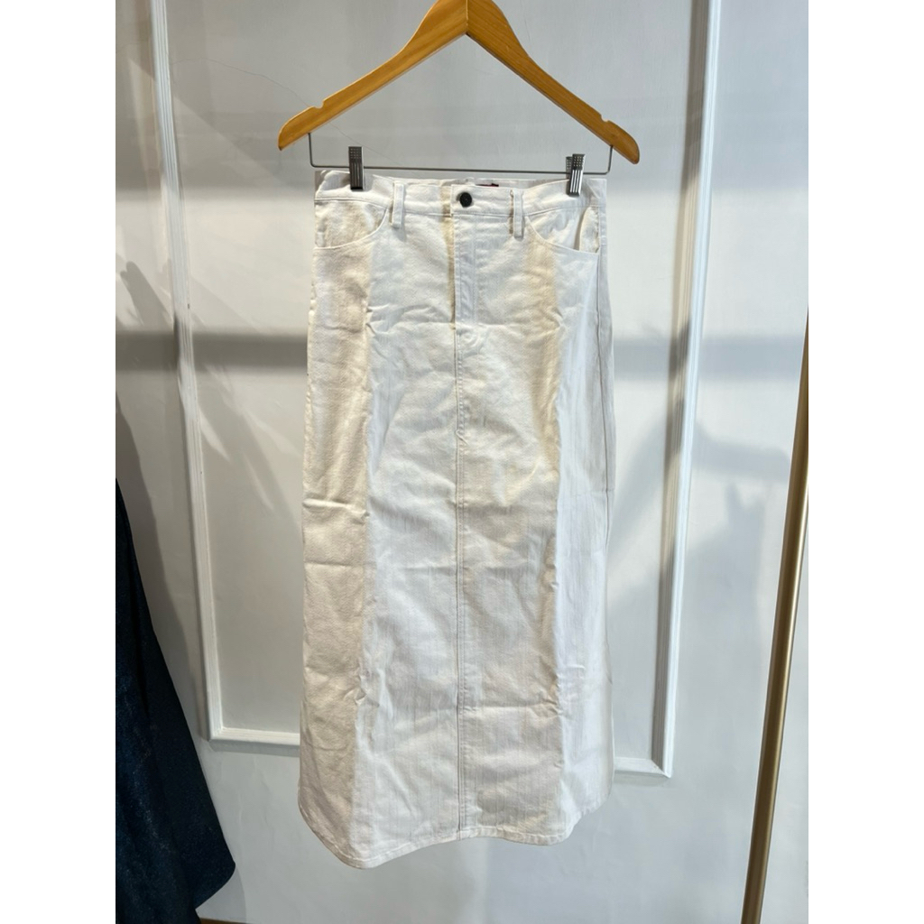 Rok Jeans Putih