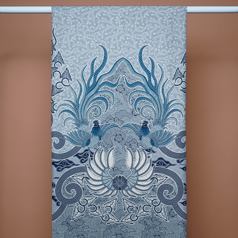 My Aksa Kain Batik Suwargaloka Soft Grey