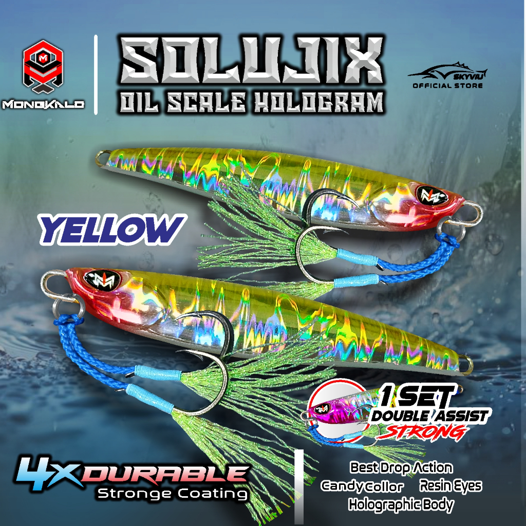 Mongkalo Solujix Minyak noGID noMotif Candy 7 Kuning