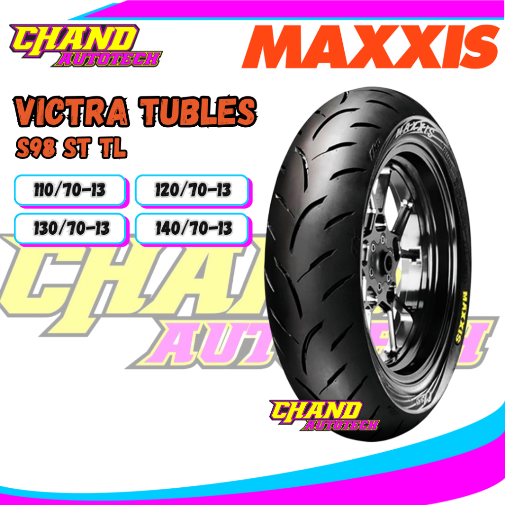 BAN MAXXIS VICTRA TUBELESS RING 110/70-13/ 120/70-13/ 130/70-13/ 140-70-13 /150/70-13 BAN MOTOR NMAX