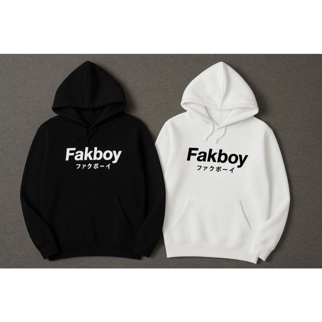 HOODIE FAKBOY PRIA WANITA BIG SIZE