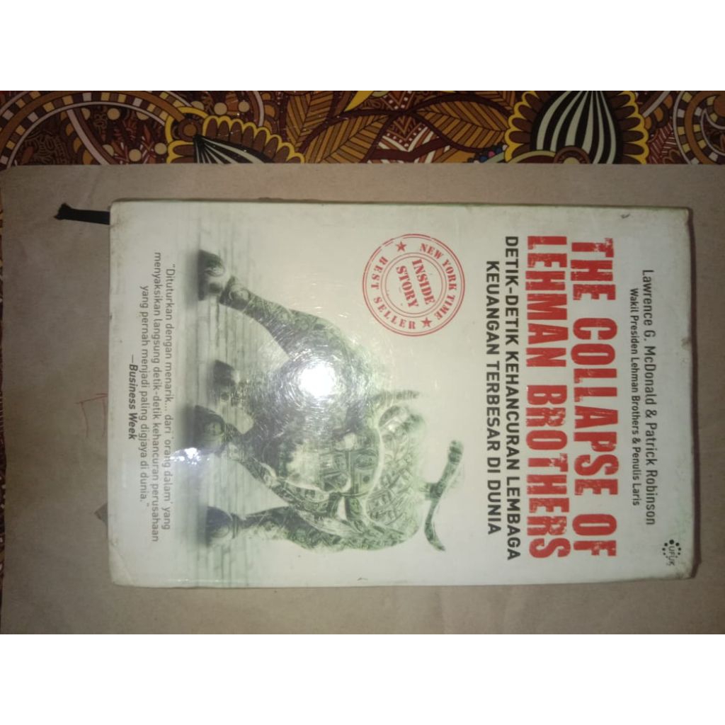 Buku The Collapse Of Lehman Brothers