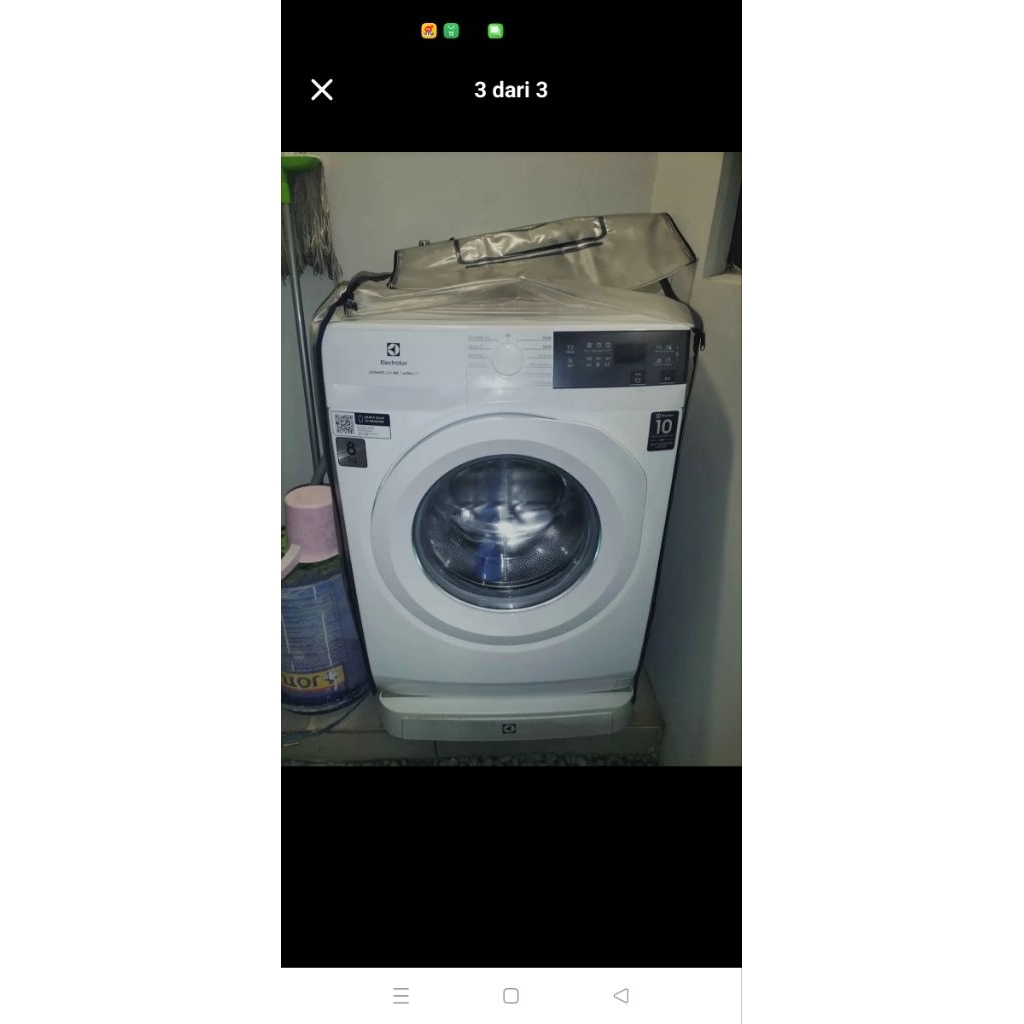 mesin cuci electrolux second