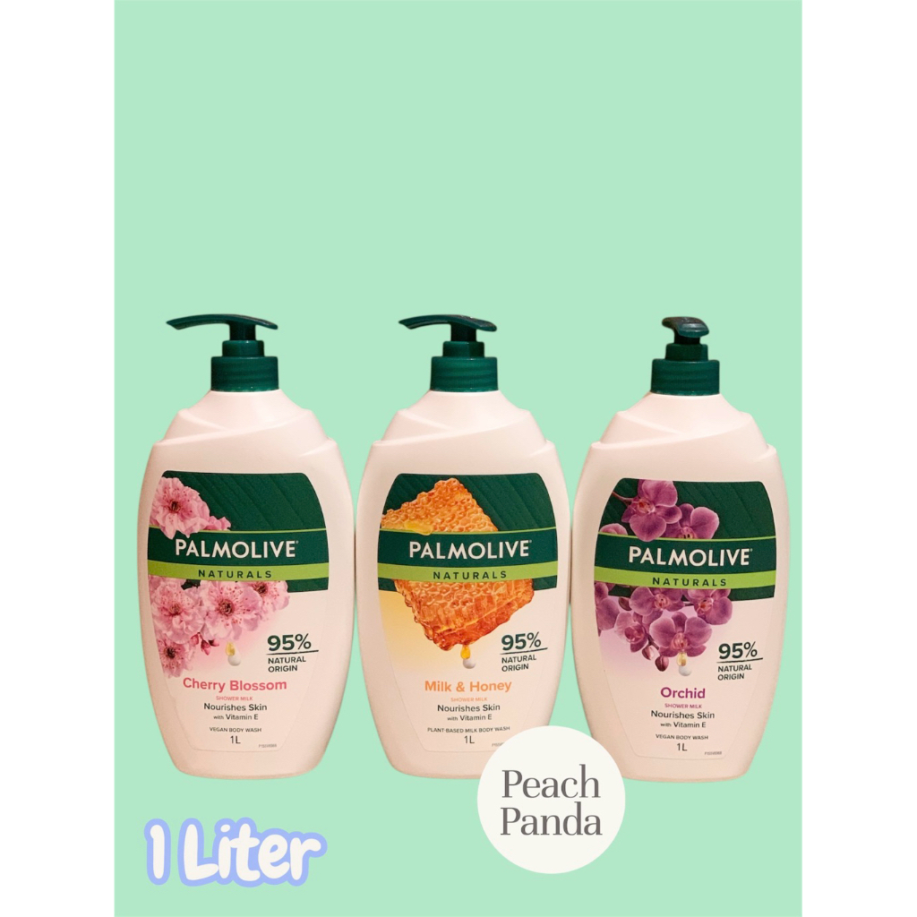 Palmolive Naturals Shower Gel 1L || Palmolive Sabun Mandi Cair
