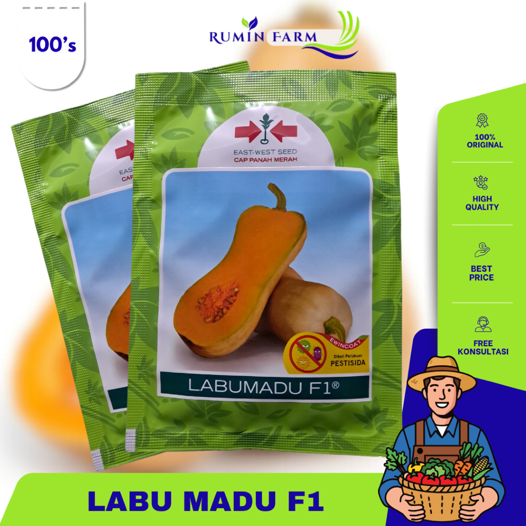 Benih Labu Madu  Cap Panah Merah