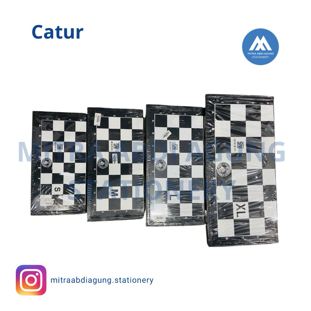 Catur Plastik SNI Kualitas Premium - Ukuran Lengkap