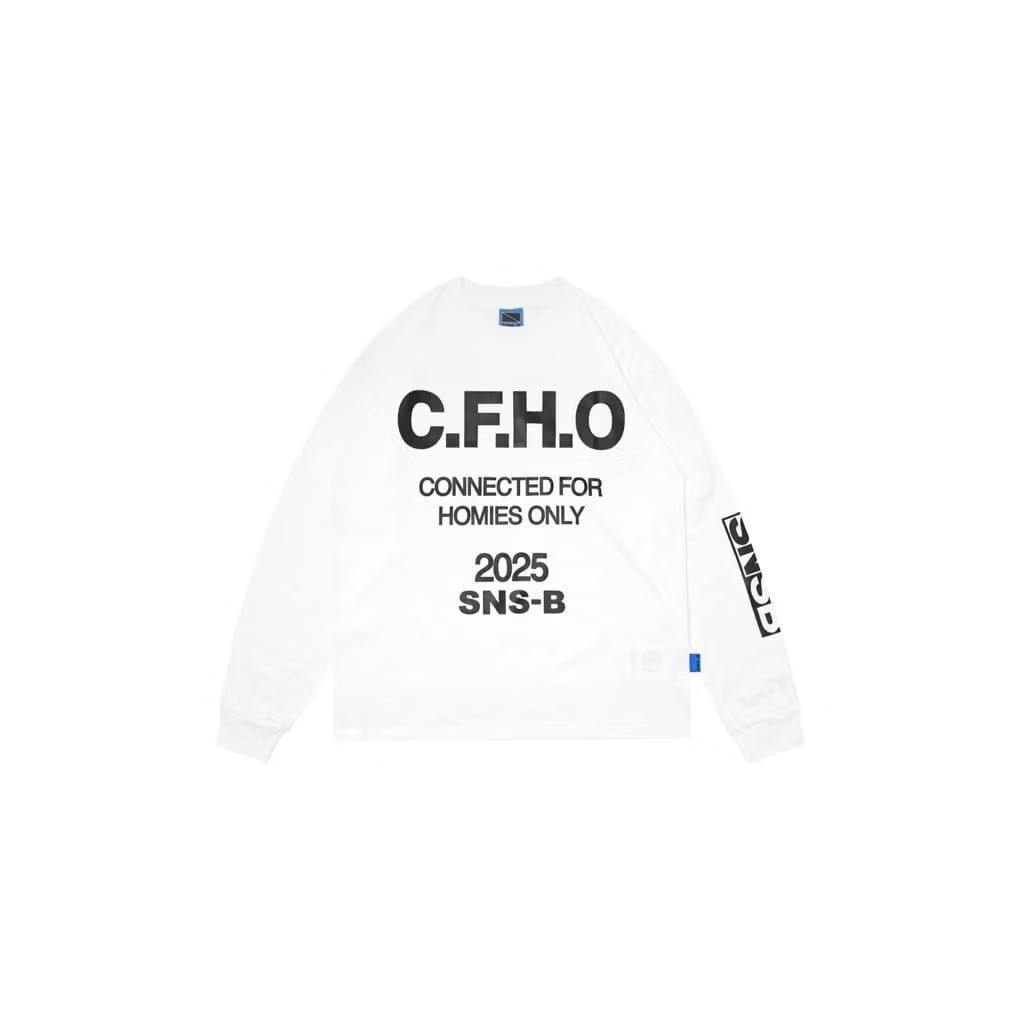 LONG SLEEVE | CFHO | WHITE | SIZE | S
