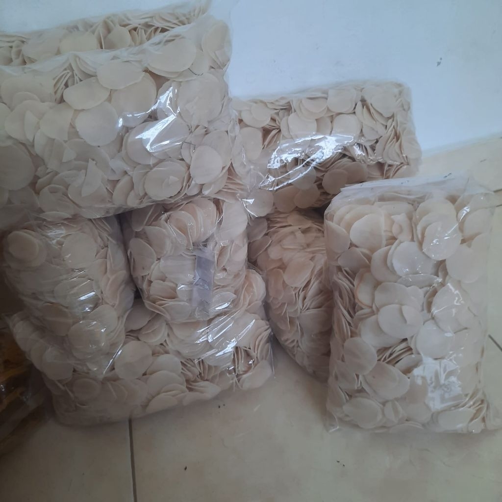 Kerupuk mentah Bawang putih