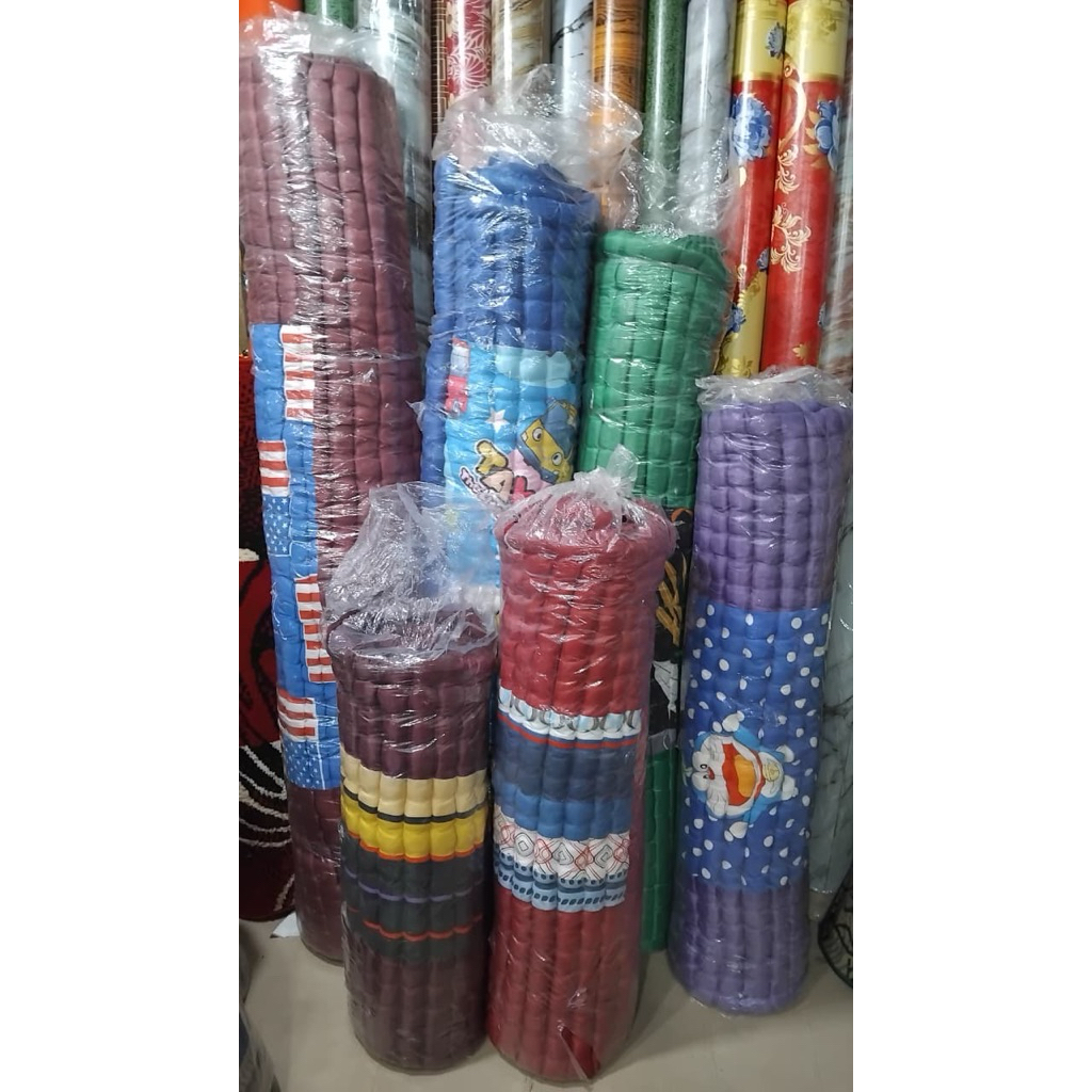 KASUR LANTAI PALEMBANG | TILAM KAPUK GULUNG | ISI FULL KAPUK