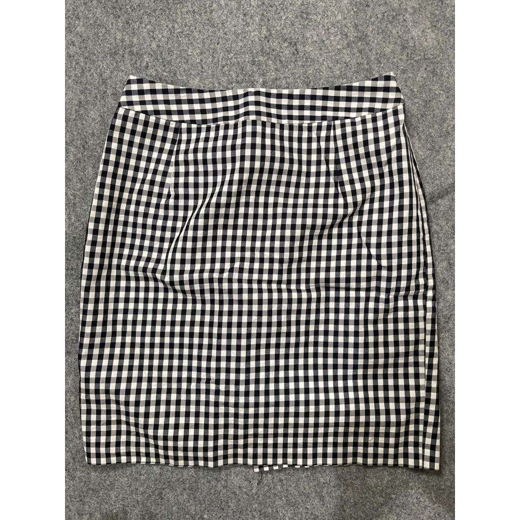 Rok Kotak-Kotak Katun Wanita Pink Tartan