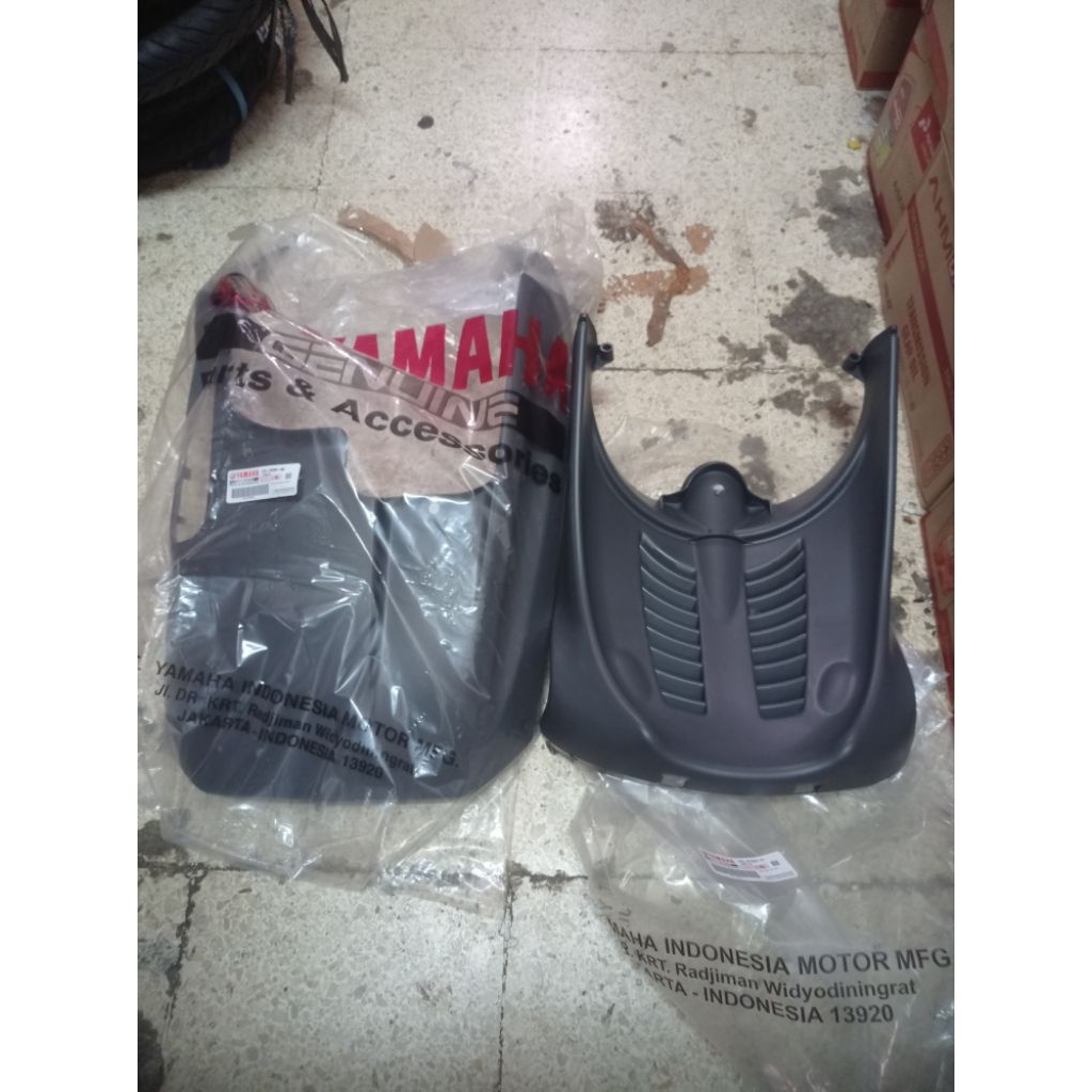 DEK BAWAH DEK PARU MIO SMILE/MIO SPORTY ABU ABU ORIGINAL YGP YAMAHA ASLI