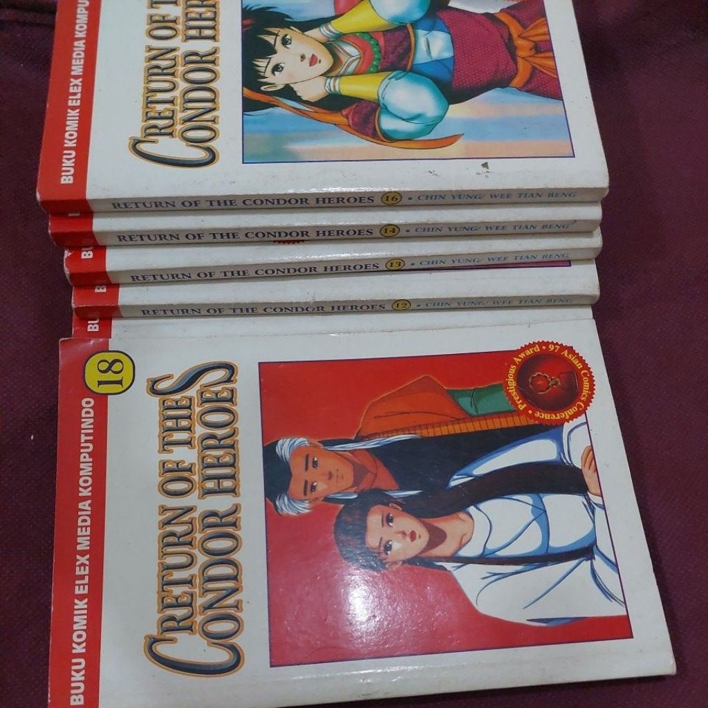 KOMIK RETURN OF THE CONDOR HEROES