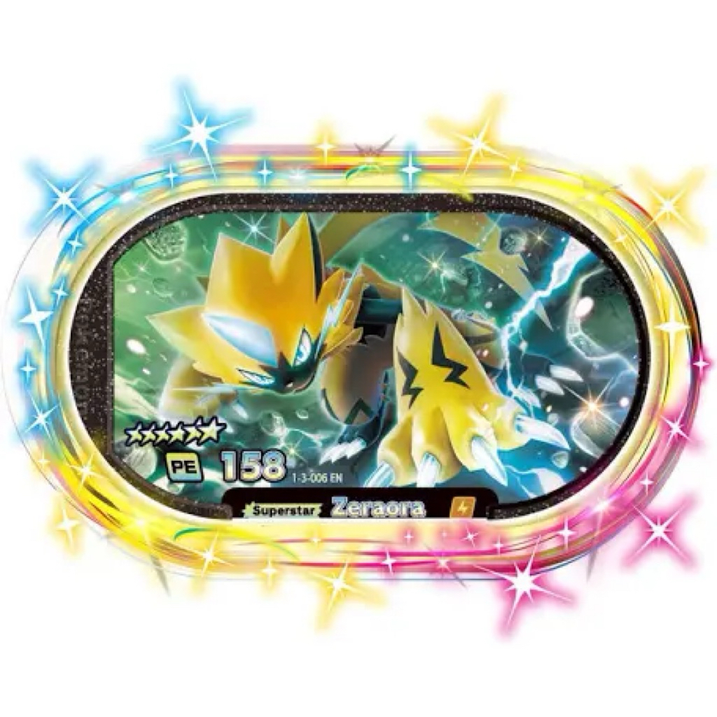 Pokemon Mezastar Zeraora Free Hardcase