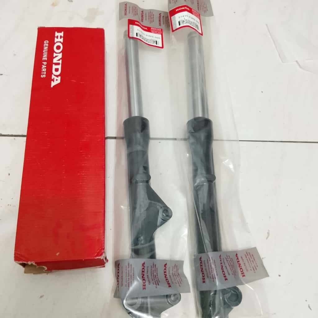 Shock Depan Sepasang Honda Revo 110 fi Revo Absolute Blade New Fi Ori kwb