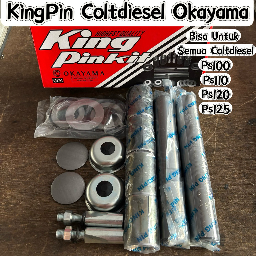 Kingpen Canter Okayama Kingpin Ps100,Ps120,Ps125,Ps110 Kingpen Set Coltdiesel Okayama Kingpen Ps125 