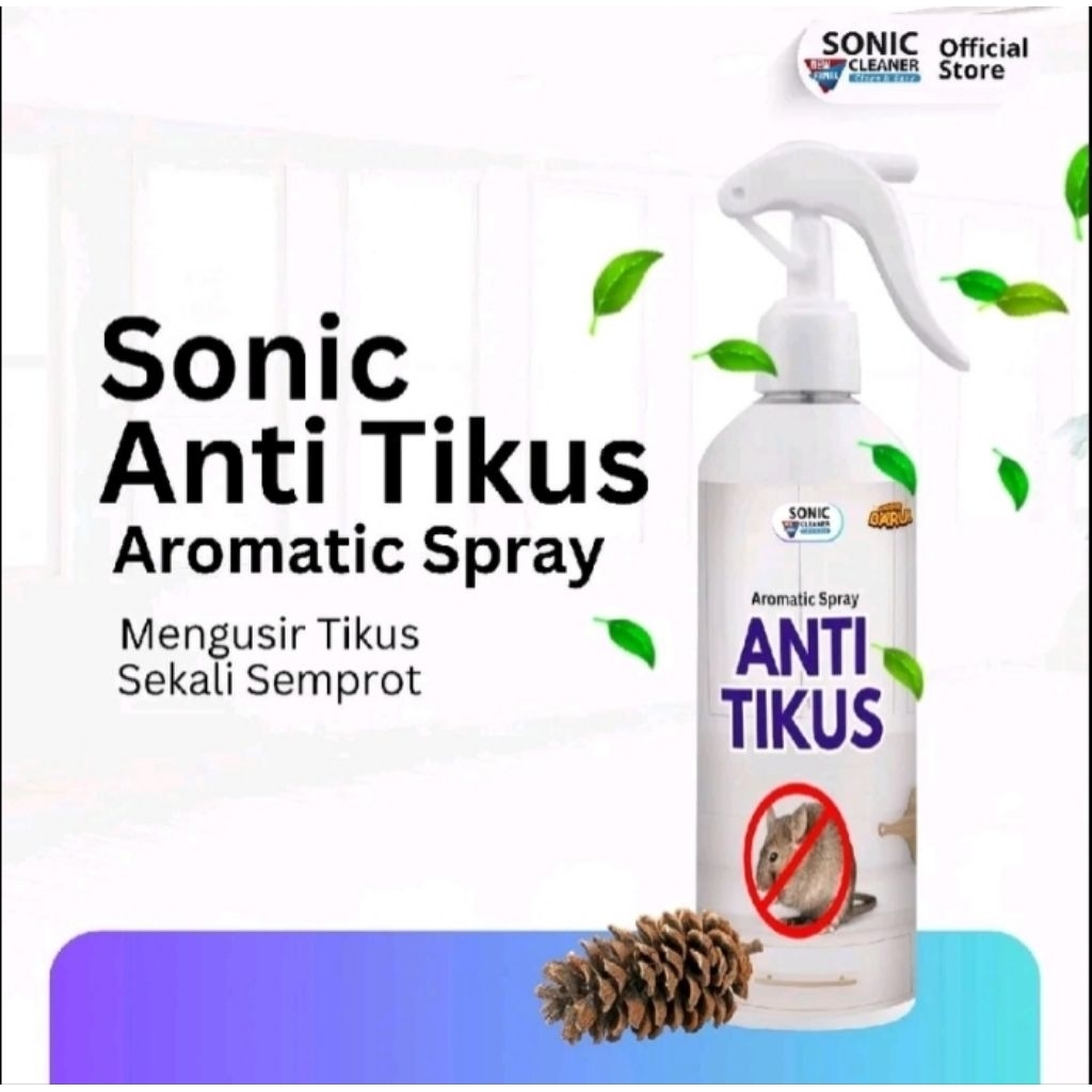 Sonic pengusir tikus cairan ajaib pengusir tikus rumah Herbal 250ml