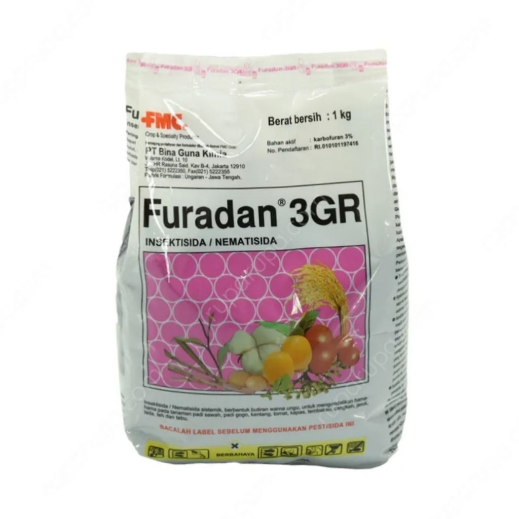 FURADAN INSEKTISIDA 1KG | PENGHILANG HAMA TANAMAN PADI