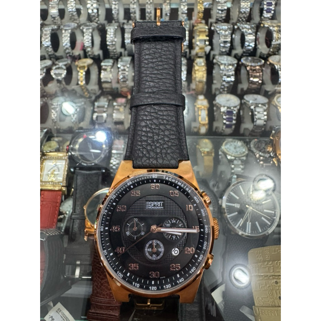 Jam Tangan Esprit ES101911004 Analog Quartz Original Pria