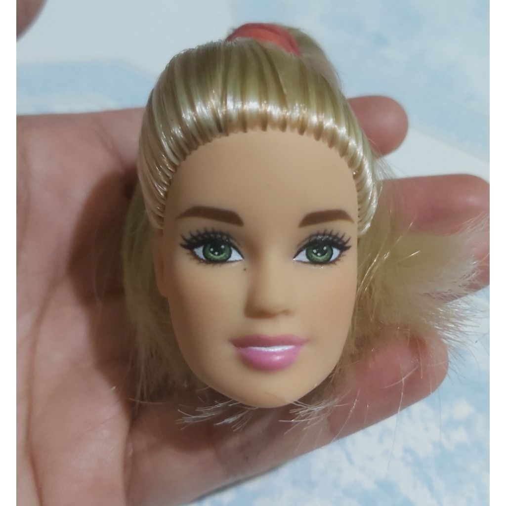 Kepala boneka Barbie & Chelsea- Original mattel