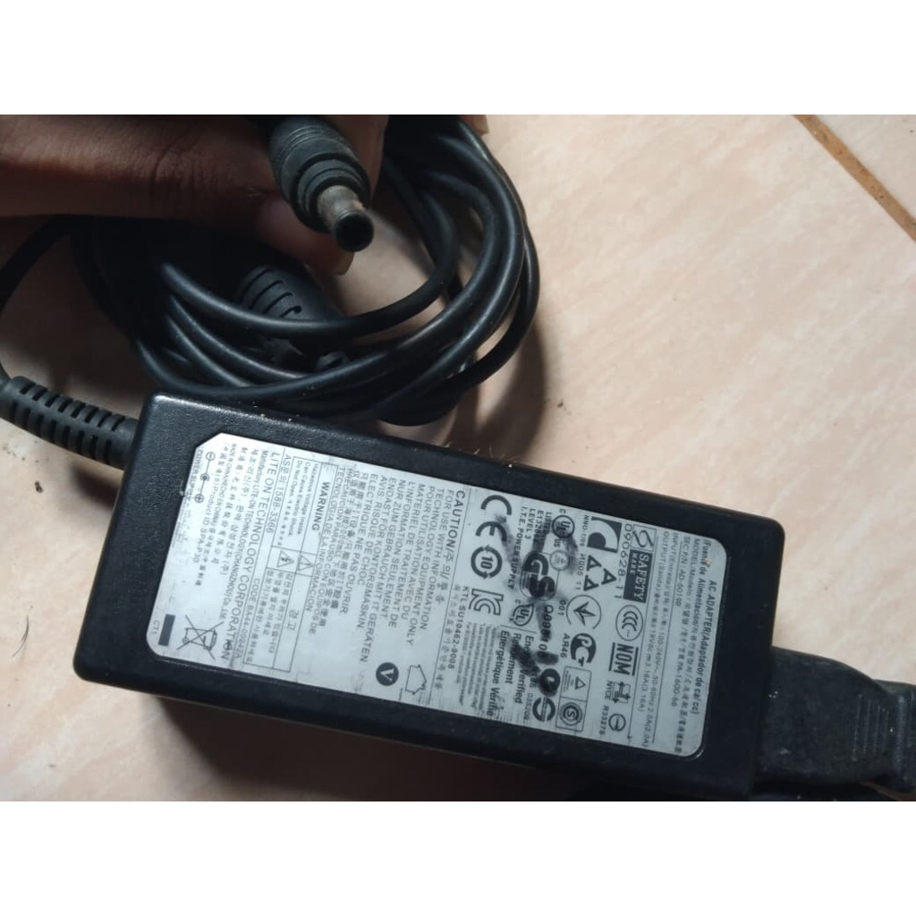 Charger Laptop Samsung (second) 19V - 3.16A 65W AD-6019 ADP-60ZH CPA09-004A FA-1600-66