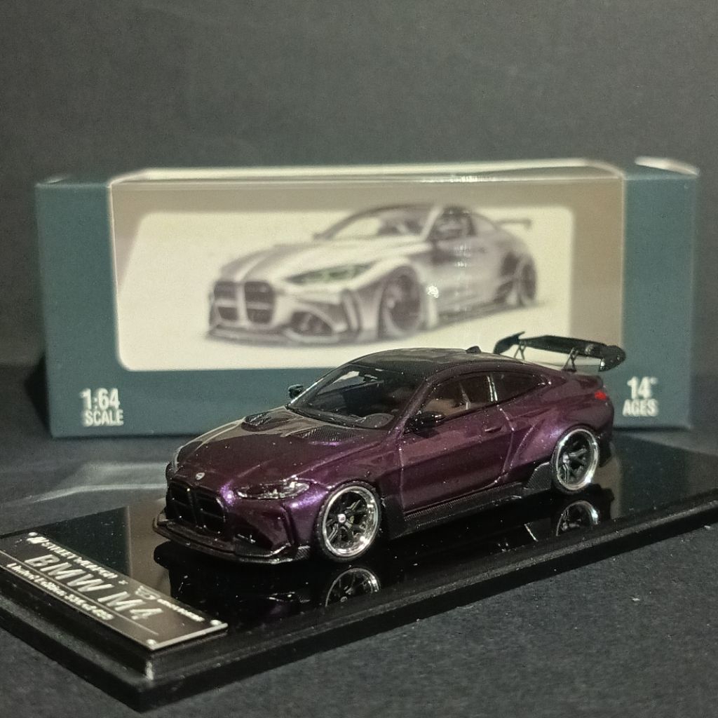 STREET WARRIOR BMW M4 G82 ADRO BODYKIT DARK PURPLE