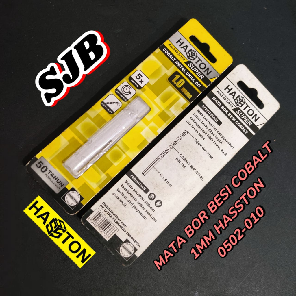 MATA BOR BESI COBALT 1 - 6.5 MM HASSTON (0502)