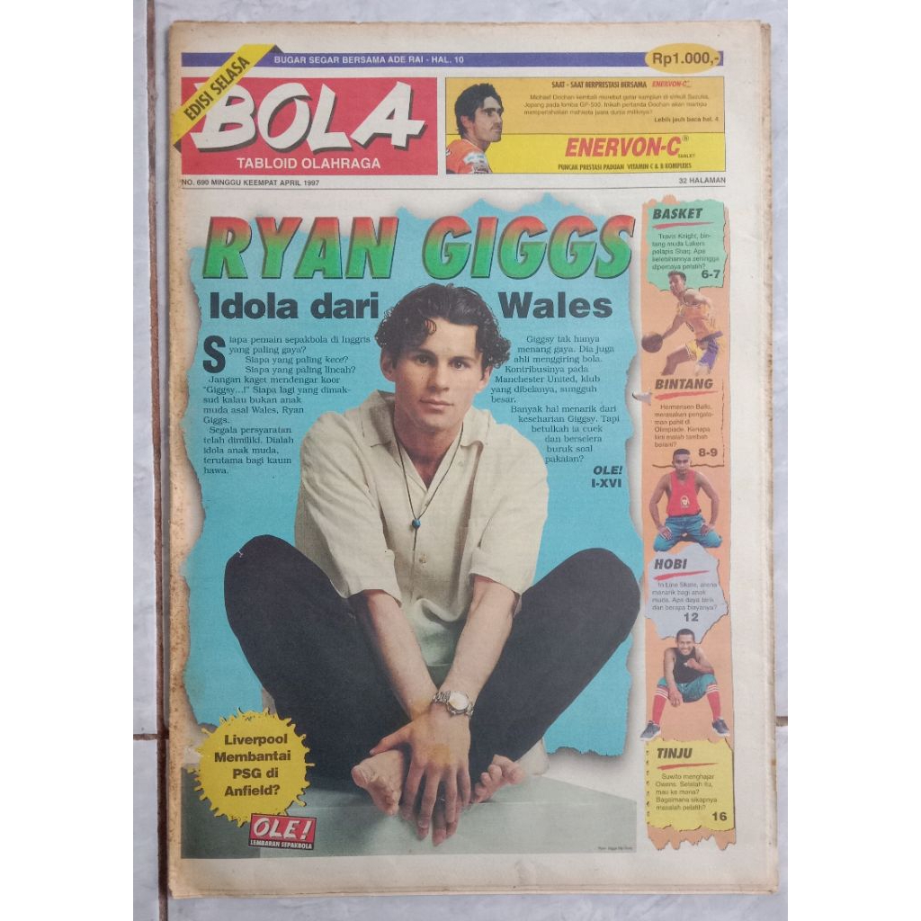 Tabloid BOLA Tahun 1997