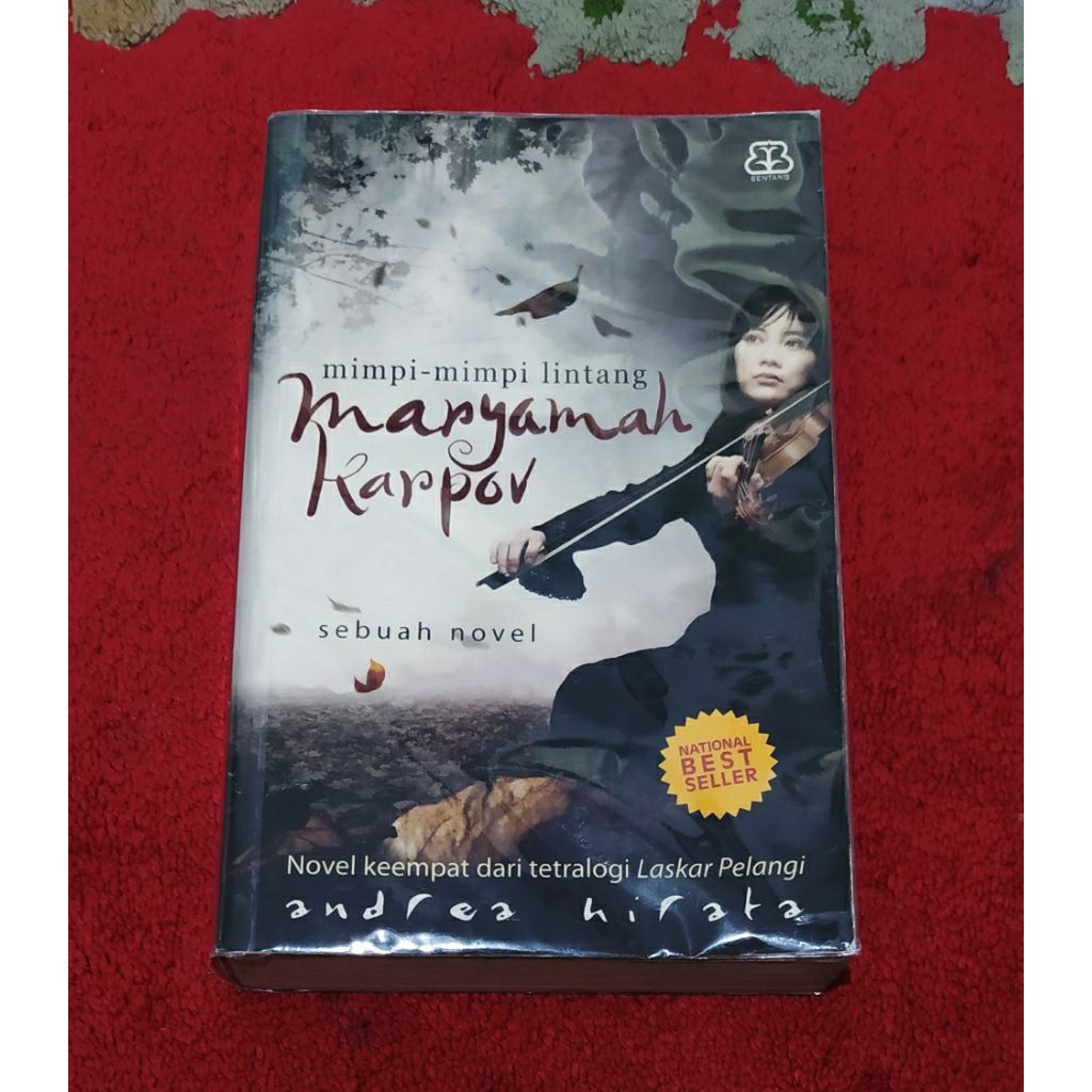 Novel preloved Andrea Hirata "Mimpi-Mimpi Lintang Maryamah Karpov" 100%ORI kondisi bagus koleksi pri