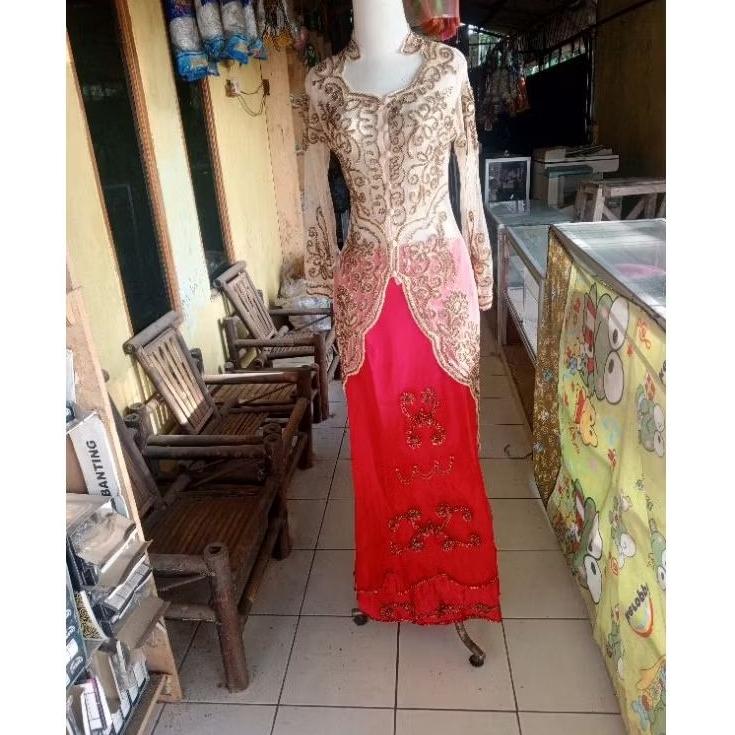 ROK SATIN payetan duyung