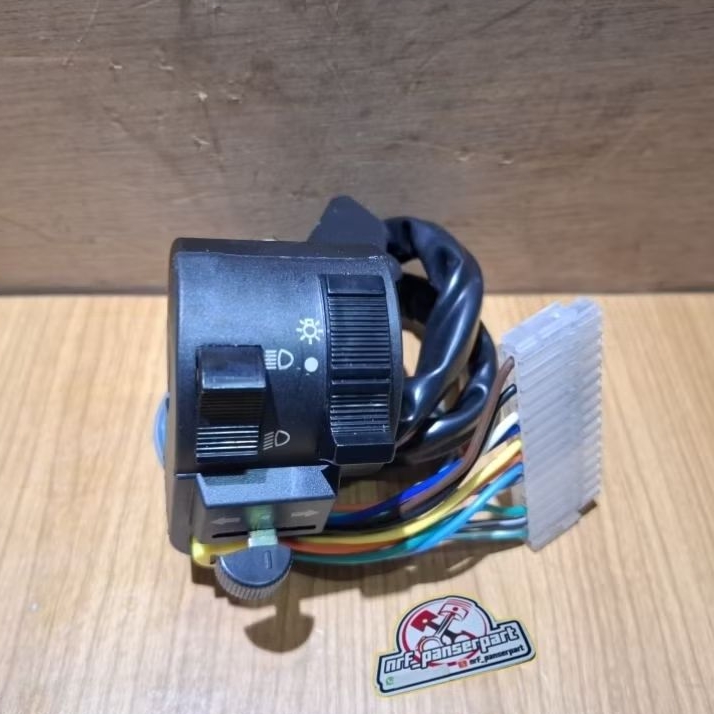 SAKLAR WIN 100 LAMA 14 KABEL//HOLDER LAMPU KIRI HONDA WIN 100 OLD
