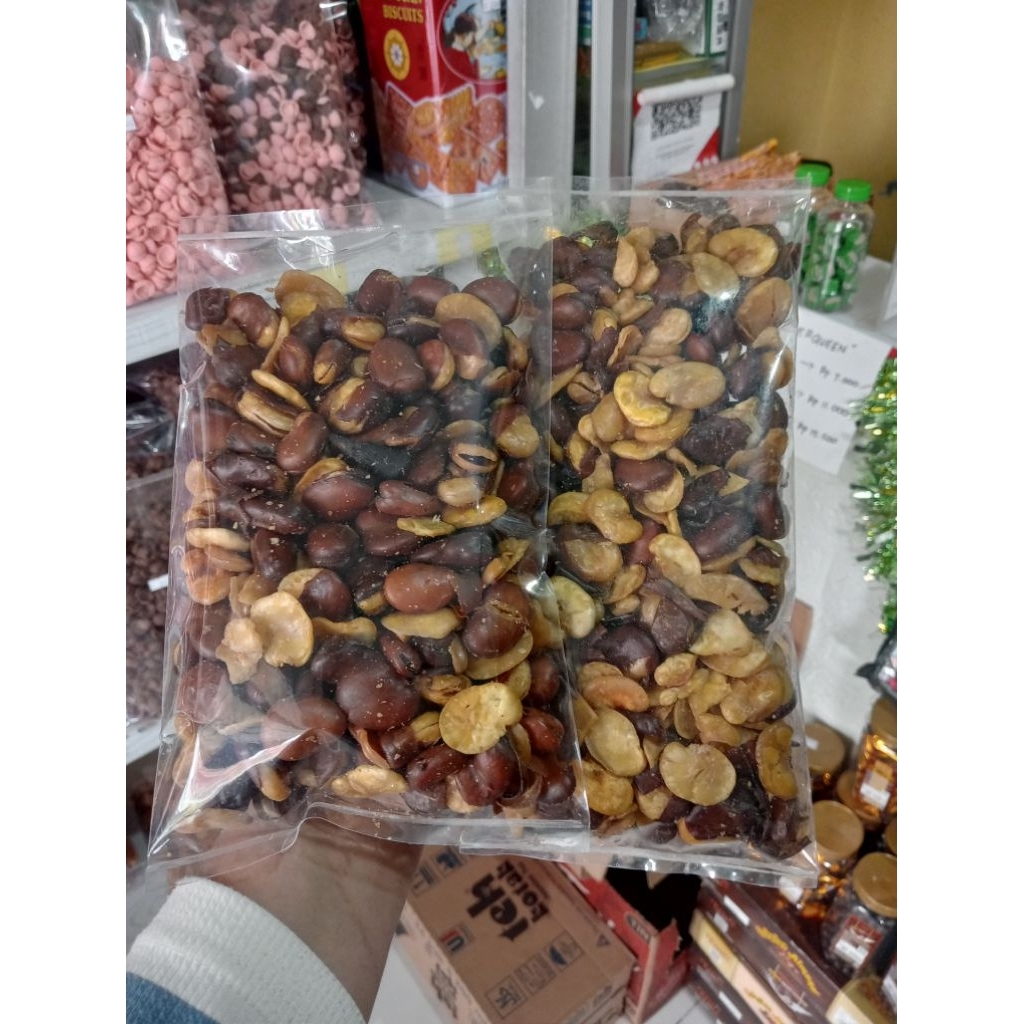 Kacang koro asin,Koro kulit,Koro balado