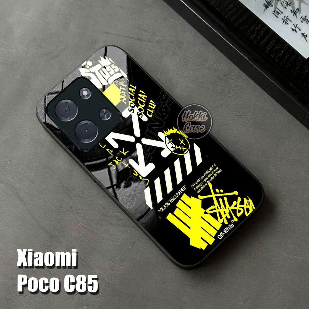 Case Poco C85 - Softcase Glass Kaca Poco C85 - Casing Hp Poco C85 - Silikon Poco C85 - Kesing Xiaomi