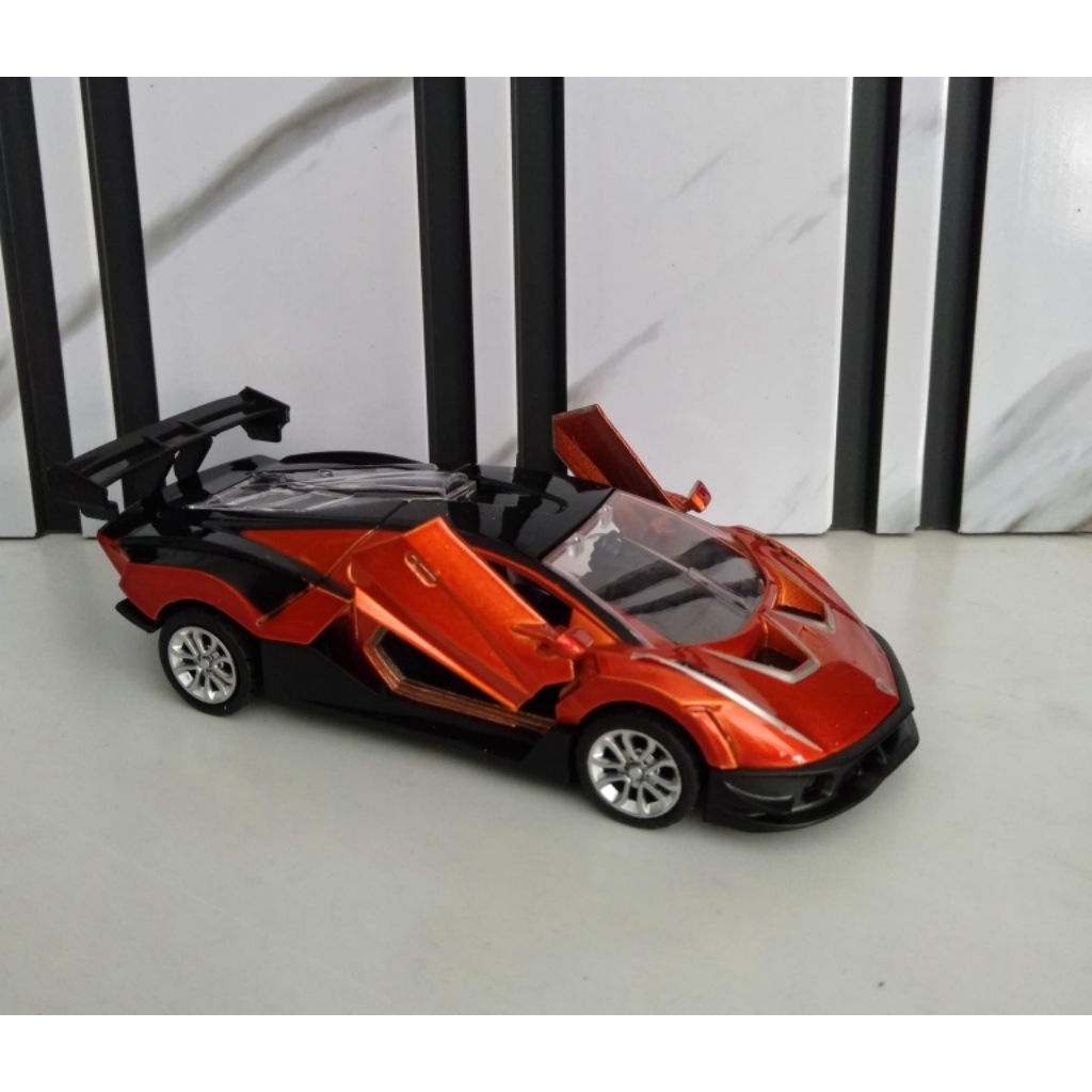 Koleksi miniatur mobil Lamborghini besi
