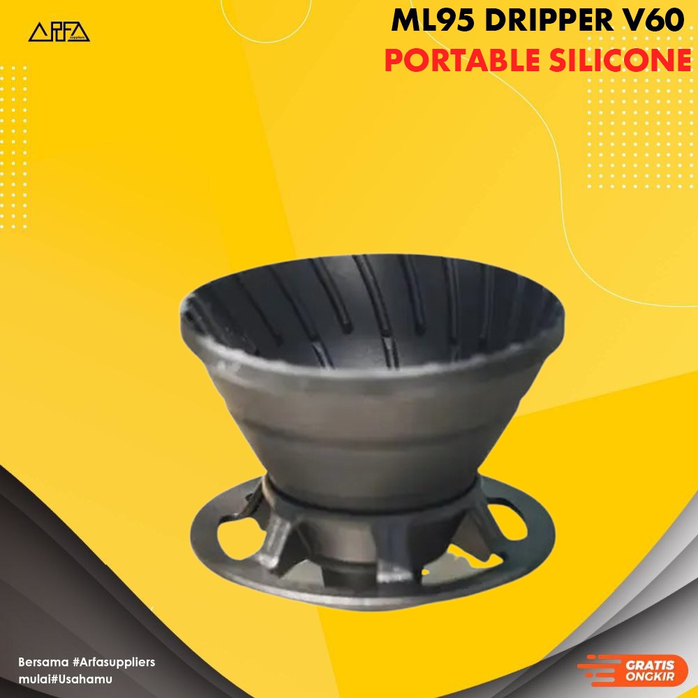 ML95 DRIPPER V60 PORTABLE SILICONE