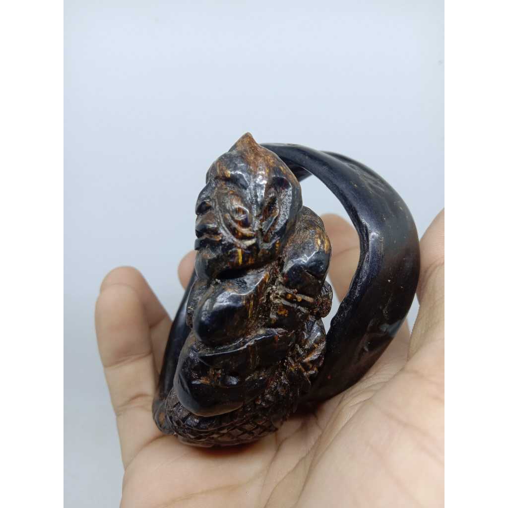 Gelang akar bahar ukir semar berkualitas