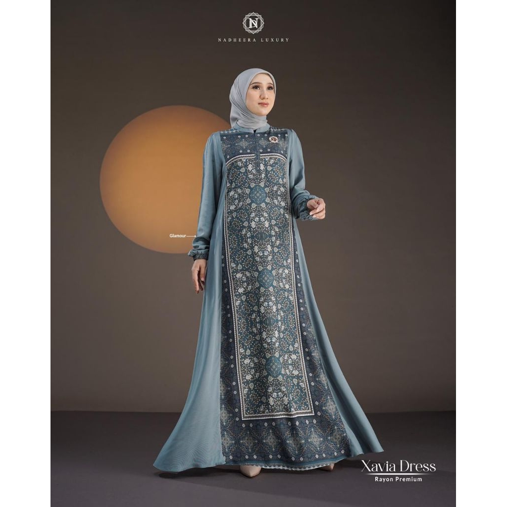 Xavia Series by nadheera✔️gamis motif. gamis nadheera, gamis simple