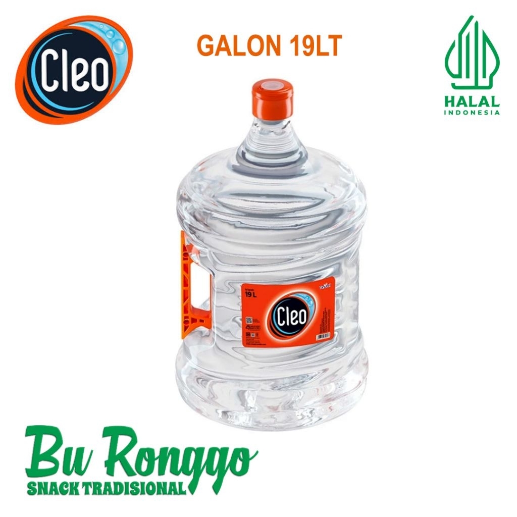 Cleo Galon 19 liter + air